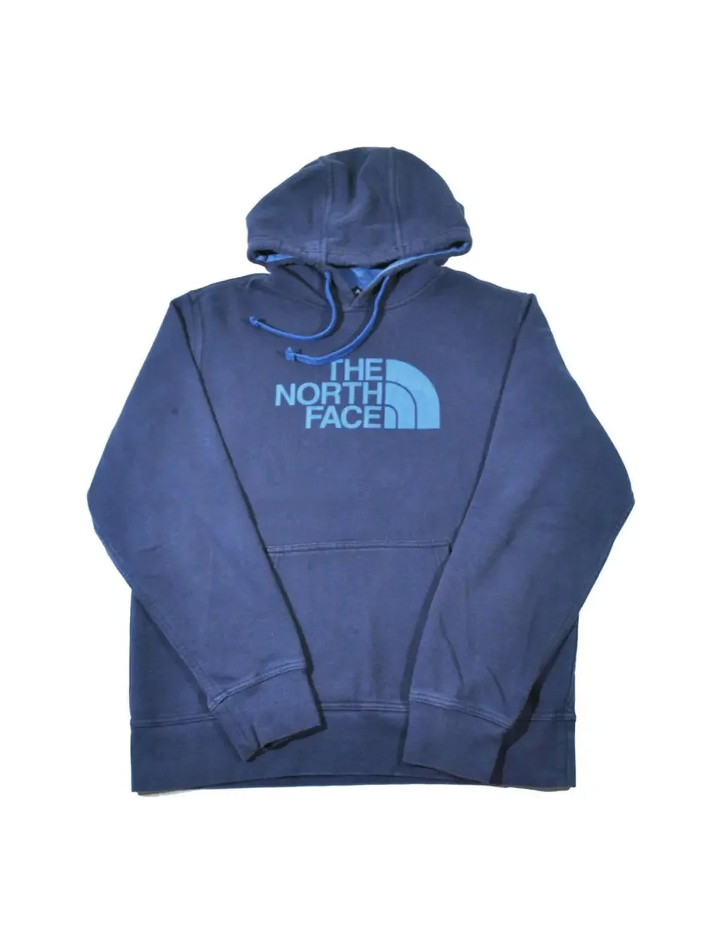 The North Face Outdoors Blue Hoody Pull Over Sweatshirt Size Medium